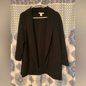 Black Maternity Blazer